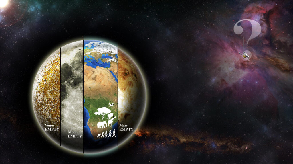 Conceptual Space Exploration Earth and Planets Science PC Wallpaper