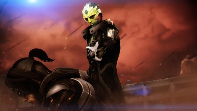 Thane Krios Mass Effect Alien Assassin High Resolution Desktop Wallpaper