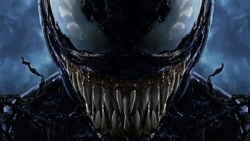 Intimidating Venom Close-up Cinematic 4K PC Wallpaper