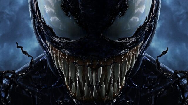 Intimidating Venom Close-up Cinematic 4K PC Wallpaper