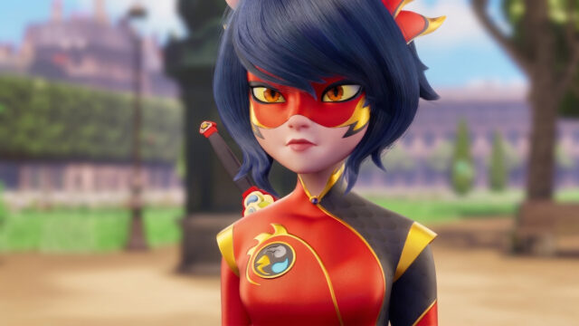 Kagami Tsurugi as Ryuko Miraculous Ladybug PC Wallpaper