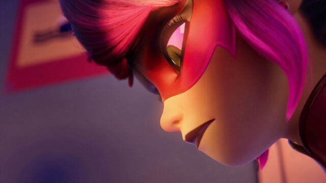 Miraculous Ladybug Pink Superhero Close Up 4K Desktop Wallpaper