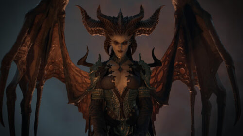 Lilith Diablo IV Demon Queen Dark Fantasy 4K PC Wallpaper