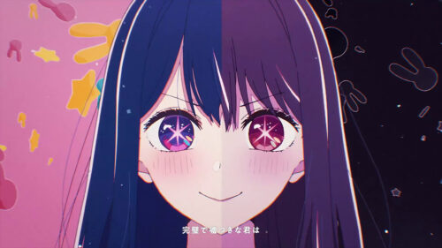 Ai Hoshino Oshi no Ko Beautiful Anime Girl Desktop Wallpaper