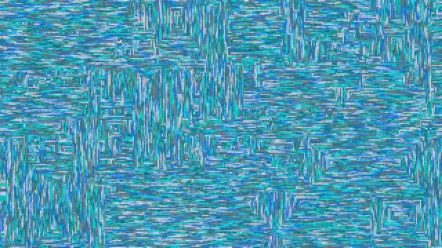 Abstract Teal and Blue Geometric Mosaic Texture 4K PC Wallpaper