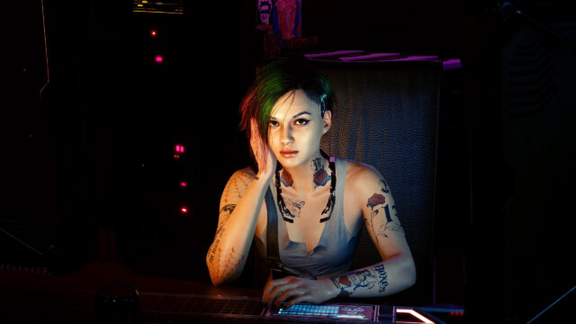 Cyberpunk Judy Alvarez Gaming Character 4K Desktop Wallpaper