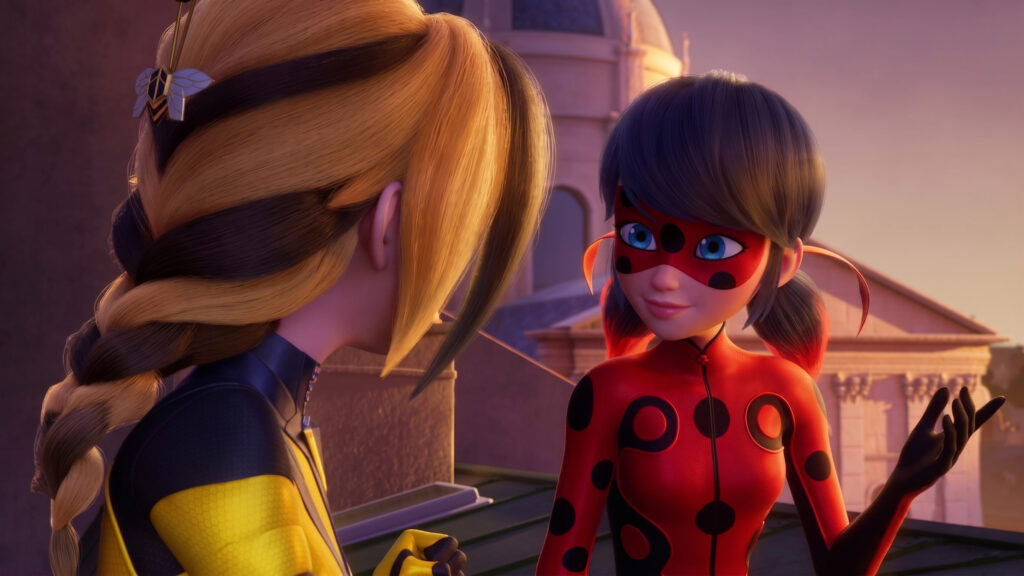 Ladybug and Queen Bee Miraculous Tales of Ladybug and Cat Noir 4K Wallpaper