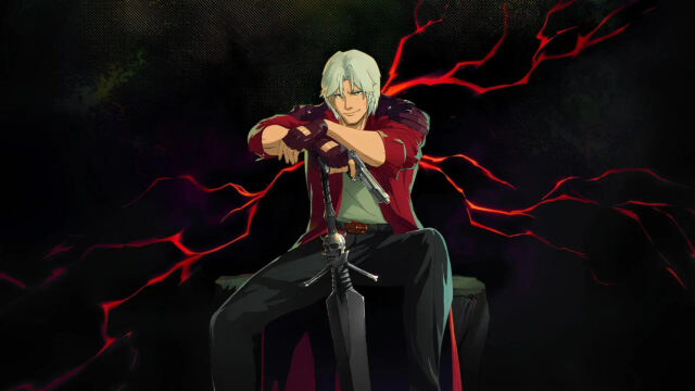 Dante Devil May Cry Anime Style Desktop Wallpaper