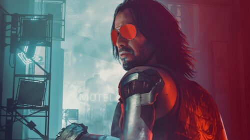 Johnny Silverhand Cyberpunk 2077 Desktop Wallpaper