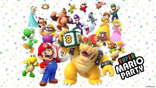 Super Mario Party Cast Wallpaper Desktop Wallpaper