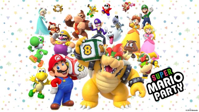 Super Mario Party Cast Wallpaper Desktop Wallpaper