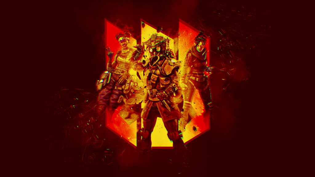 Apex Legends Trio Action 4K Desktop Wallpaper