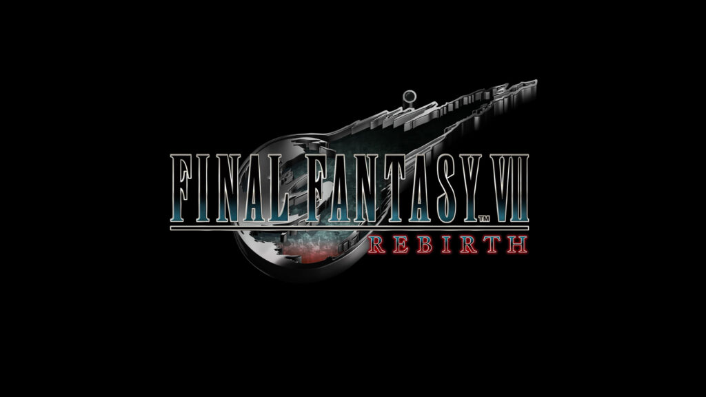 Final Fantasy VII Rebirth Logo 4K Desktop Wallpaper