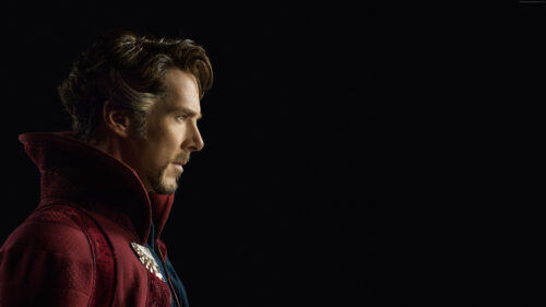 Doctor Strange Profile Portrait 4K Desktop Wallpaper