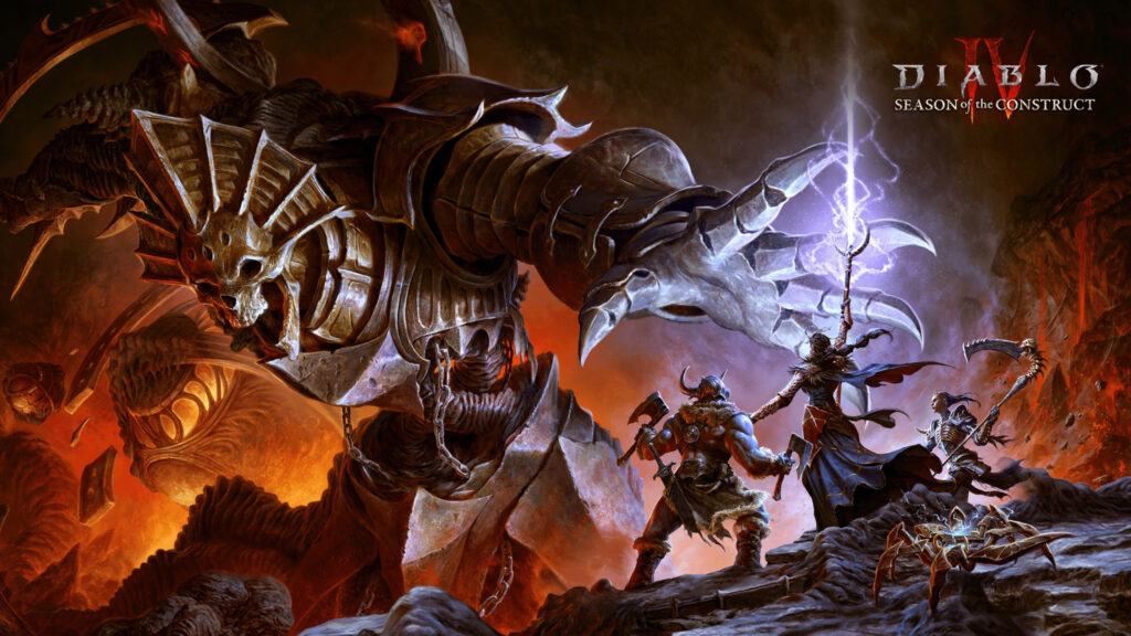 Diablo IV Season of the Construct Epic Fantasy Desktop Wallpaper