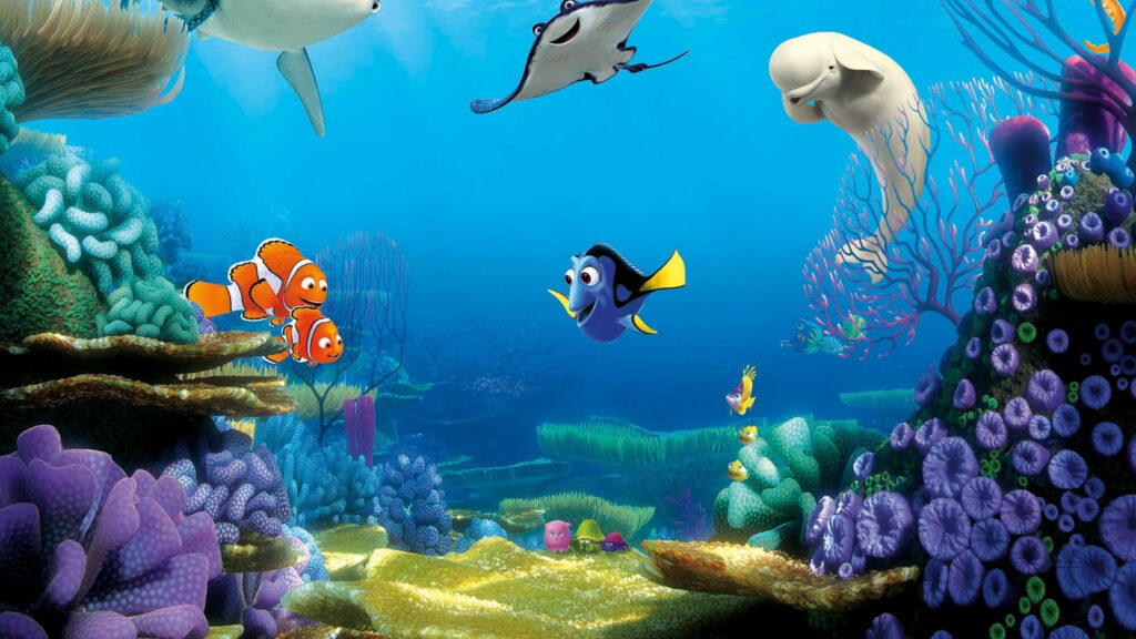 Finding Dory and Friends Undersea Adventure 4K Desktop Wallpaper