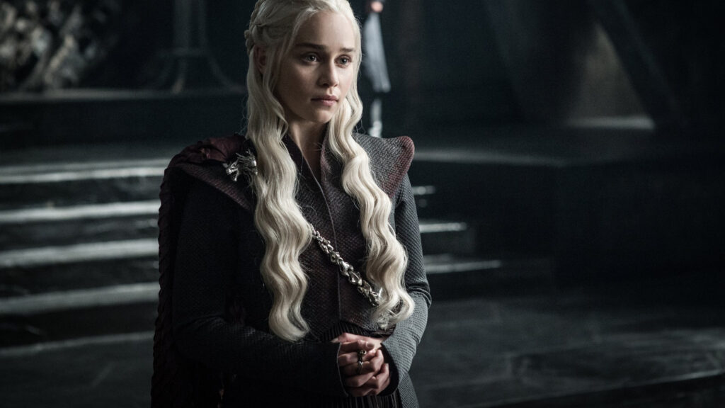 Daenerys Targaryen in Dragonstone Chamber Desktop Wallpaper