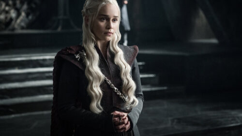 Daenerys Targaryen in Dragonstone Chamber Desktop Wallpaper