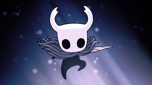 The Knight Hollow Knight Action Poses Desktop Wallpaper