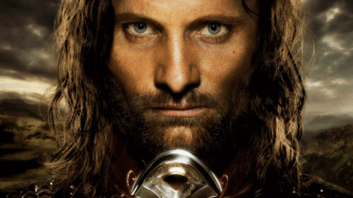 Aragorn Close-up Portrait Middle-earth 4K Desktop Wallpaper