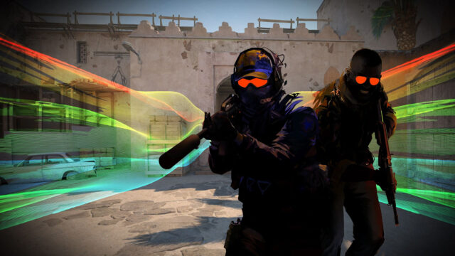 Tactical Counter-Strike Action Scene Desktop Wallpaper