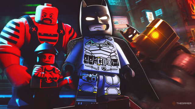 Lego Batman Themed Cinematic Desktop Wallpaper