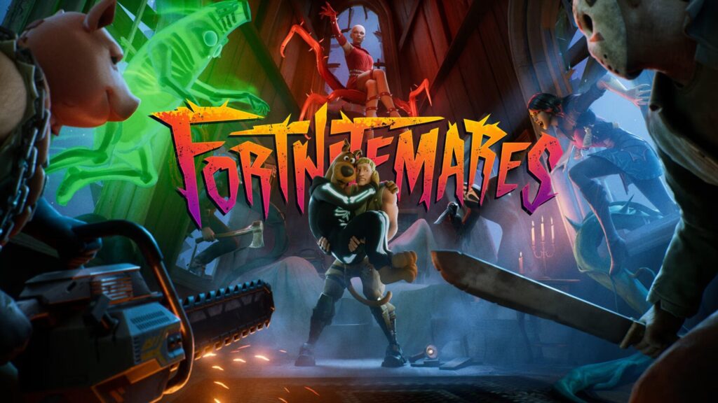 Fortnitemares Halloween Horror Theme 4K Desktop Wallpaper