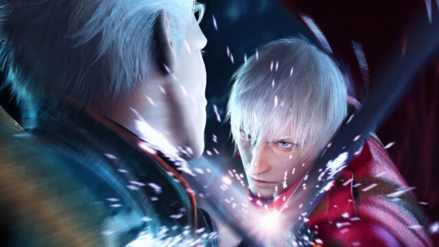 Dante and Vergil Clash Duel 4K PC Wallpaper
