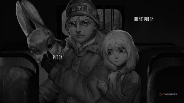 Tiny Bunny Horror Game Art Desktop Wallpaper