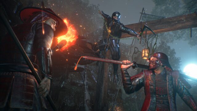 Action-Packed Nioh Combat Scene 4K Desktop Wallpaper