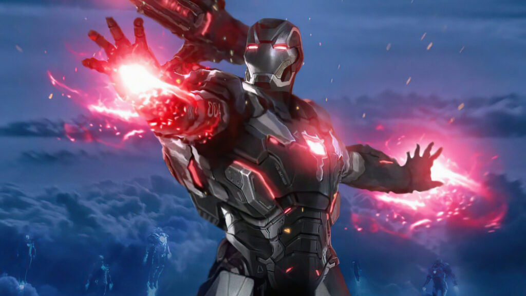 War Machine Combat Flight 4K Wallpaper
