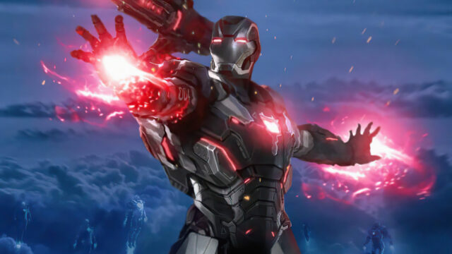 War Machine Combat Flight 4K Wallpaper