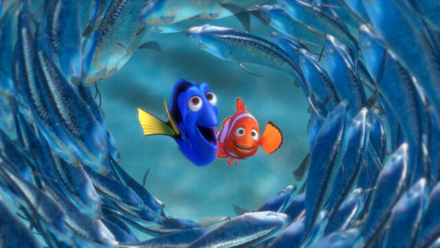 Dory and Nemo Ocean Friends 4K Desktop Wallpaper