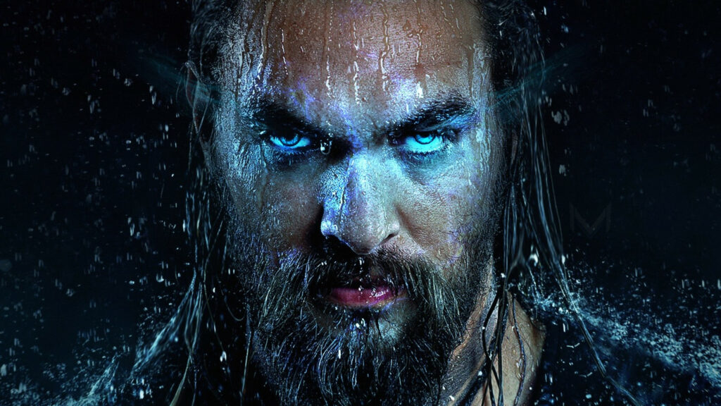 Aquaman Intense Gaze Cinematic 4K Wallpaper
