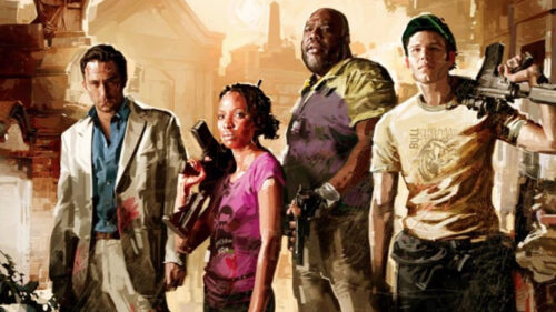 Left 4 Dead 2 Characters Survival Desktop Wallpaper