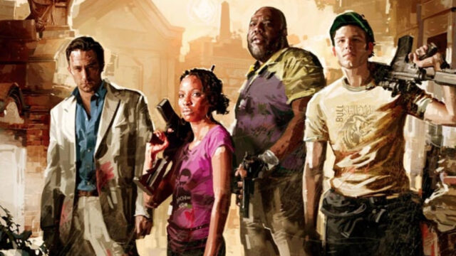 Left 4 Dead 2 Characters Survival Desktop Wallpaper