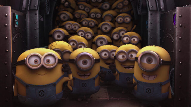 Crowd of Minions Desktop Wallpaper