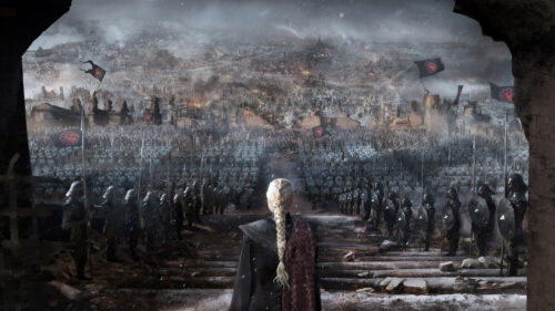 Daenerys Targaryen Army Destruction 4K Wallpaper