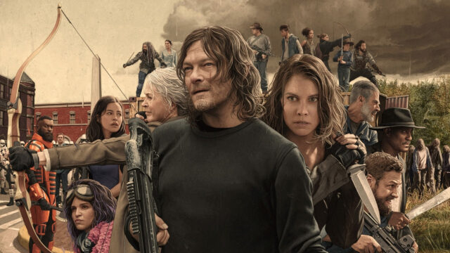 The Walking Dead Cast Survivors Group 4K Wallpaper