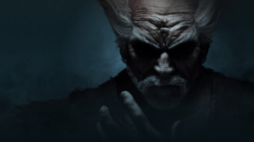 Heihachi Mishima Dark Portrait Desktop Wallpaper
