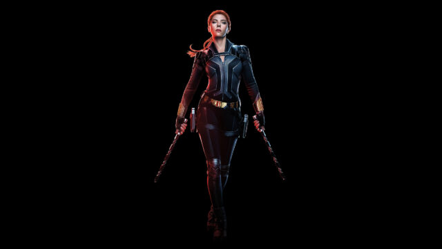 Natasha Romanoff Tactical Suit Cinematic 4K Wallpaper