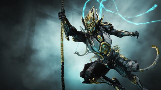 Wukong Prime Warframe Digital Action Fantasy Desktop Wallpaper