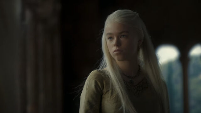 Young Princess Rhaenyra Targaryen High Resolution Desktop Wallpaper