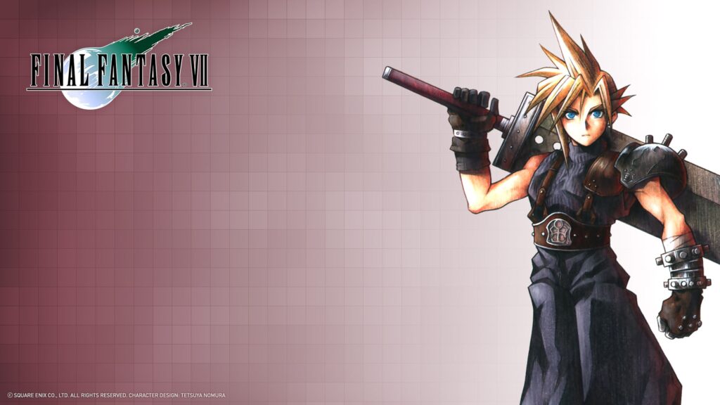Final Fantasy VII Cloud Strife Desktop Wallpaper