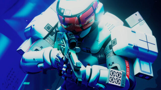 Futuristic Sci-Fi Soldier Tactical Gear Desktop Wallpaper