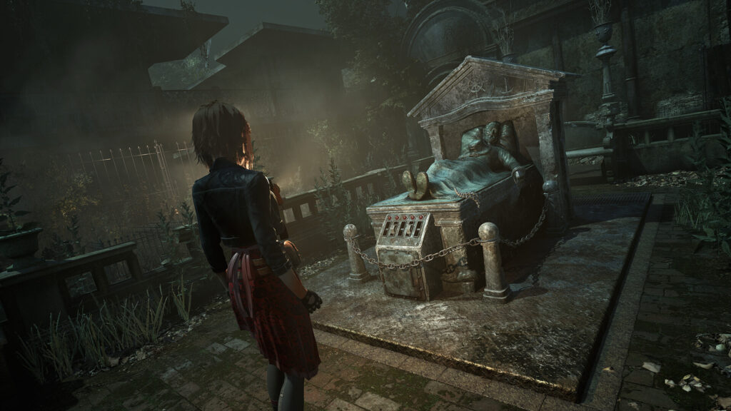 Dark Horror Cemetery Grave 4K Desktop Wallpaper