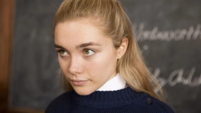 Young Florence Pugh Portrait 4K Desktop Wallpaper