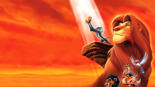 The Lion King Pride Rock Animated Film Desktop Wallpaper