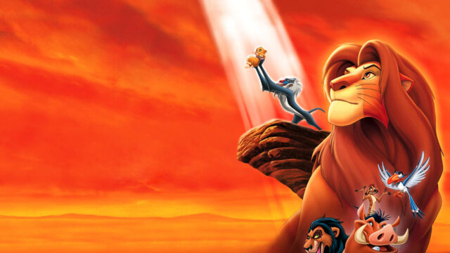 The Lion King Pride Rock Animated Film Desktop Wallpaper