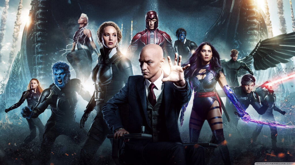 X-Men Apocalypse Ensemble Cast Cinematic Desktop Wallpaper